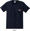 Mens Ford Tee Mustang Pocket Print Pocket Shirt
