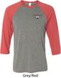 Mens Ford Tee Mustang Pocket Print Raglan Shirt