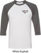 Mens Ford Tee Mustang Pocket Print Raglan Shirt