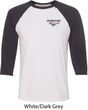 Mens Ford Tee Mustang Pocket Print Raglan Shirt