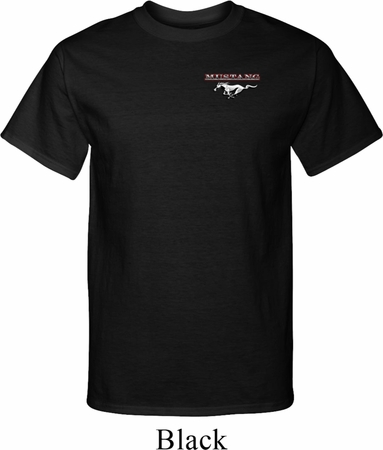 Mens Ford Tee Mustang Pocket Print Tall T-shirt