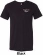 Mens Ford Tee Mustang Pocket Print Tri Blend Tee