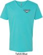 Mens Ford Tee Mustang Pocket Print V-neck