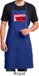 Mens Funny Apron Dropped On My Head Full Length Apron with Pockets