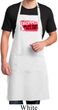 Mens Funny Apron Dropped On My Head Full Length Apron with Pockets