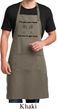 Mens Funny Apron I've Got Your Back Full Length Apron with Pockets