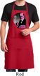 Mens Funny Apron Pink Freud Full Length Apron with Pockets
