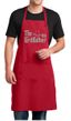 Mens Funny Apron The Grill Father Full Length Apron with Pockets