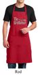 Mens Funny Apron The Grill Father Full Length Apron with Pockets