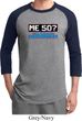 Mens Funny Birthday Shirt Me 50 Raglan Tee T-Shirt