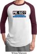 Mens Funny Birthday Shirt Me 50 Raglan Tee T-Shirt