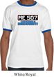 Mens Funny Birthday Shirt Me 50 Ringer Tee T-Shirt