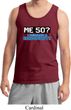 Mens Funny Birthday Tanktop Me 50 Tank Top