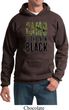 Mens Funny Hoodie Camo is the New Black Hoody