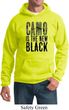 Mens Funny Hoodie Camo is the New Black Hoody
