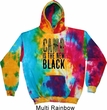 Mens Funny Hoodie Camo is the New Black Tie Dye Hoody