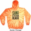 Mens Funny Hoodie Camo is the New Black Tie Dye Hoody