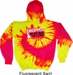 Mens Funny Hoodie Dropped On My Head Tie Dye Hoody