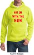 Mens Funny Hoodie Hit em with the Hein Hoody