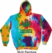 Mens Funny Hoodie Natures Medicine Tie Dye Hoody
