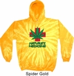 Mens Funny Hoodie Natures Medicine Tie Dye Hoody
