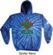 Mens Funny Hoodie Natures Medicine Tie Dye Hoody