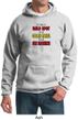 Mens Funny Hoodie Not a Bald Spot Hoody