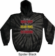 Mens Funny Hoodie Not a Bald Spot Tie Dye Hoody