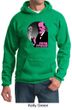 Mens Funny Hoodie Pink Freud Hoody