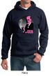 Mens Funny Hoodie Pink Freud Hoody