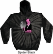 Mens Funny Hoodie Pink Freud Tie Dye Hoody