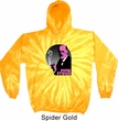 Mens Funny Hoodie Pink Freud Tie Dye Hoody