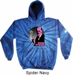 Mens Funny Hoodie Pink Freud Tie Dye Hoody