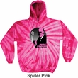 Mens Funny Hoodie Pink Freud Tie Dye Hoody