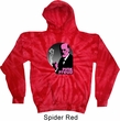 Mens Funny Hoodie Pink Freud Tie Dye Hoody
