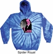 Mens Funny Hoodie Pink Freud Tie Dye Hoody