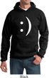 Mens Funny Hoodie Smiley Chat Face Hoody