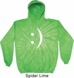 Mens Funny Hoodie Smiley Chat Face Tie Dye Hoody