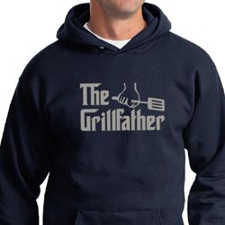 Mens Funny Hoodie The Grill Father Hoody