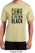 Mens Funny Shirt Camo is the New Black Moisture Wicking Tee T-Shirt