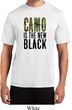 Mens Funny Shirt Camo is the New Black Moisture Wicking Tee T-Shirt