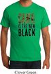 Mens Funny Shirt Camo is the New Black Organic Tee T-Shirt