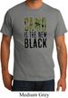Mens Funny Shirt Camo is the New Black Organic Tee T-Shirt