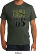 Mens Funny Shirt Camo is the New Black Organic Tee T-Shirt