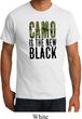 Mens Funny Shirt Camo is the New Black Organic Tee T-Shirt