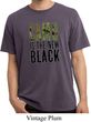Mens Funny Shirt Camo is the New Black Pigment Dyed Tee T-Shirt