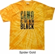 Mens Funny Shirt Camo is the New Black Spider Tie Dye Tee T-shirt