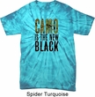 Mens Funny Shirt Camo is the New Black Spider Tie Dye Tee T-shirt