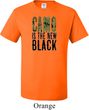 Mens Funny Shirt Camo is the New Black Tall Tee T-Shirt