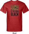 Mens Funny Shirt Camo is the New Black Tall Tee T-Shirt